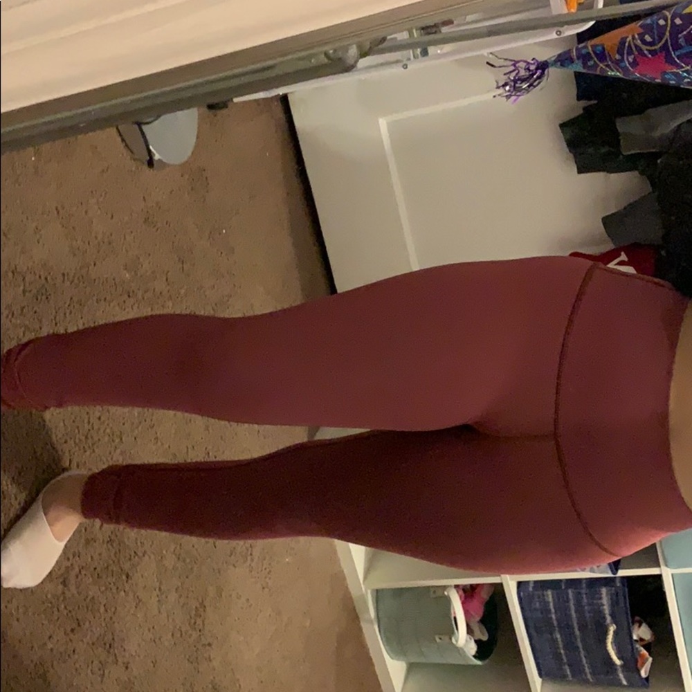 Pink Lululemon Leggings